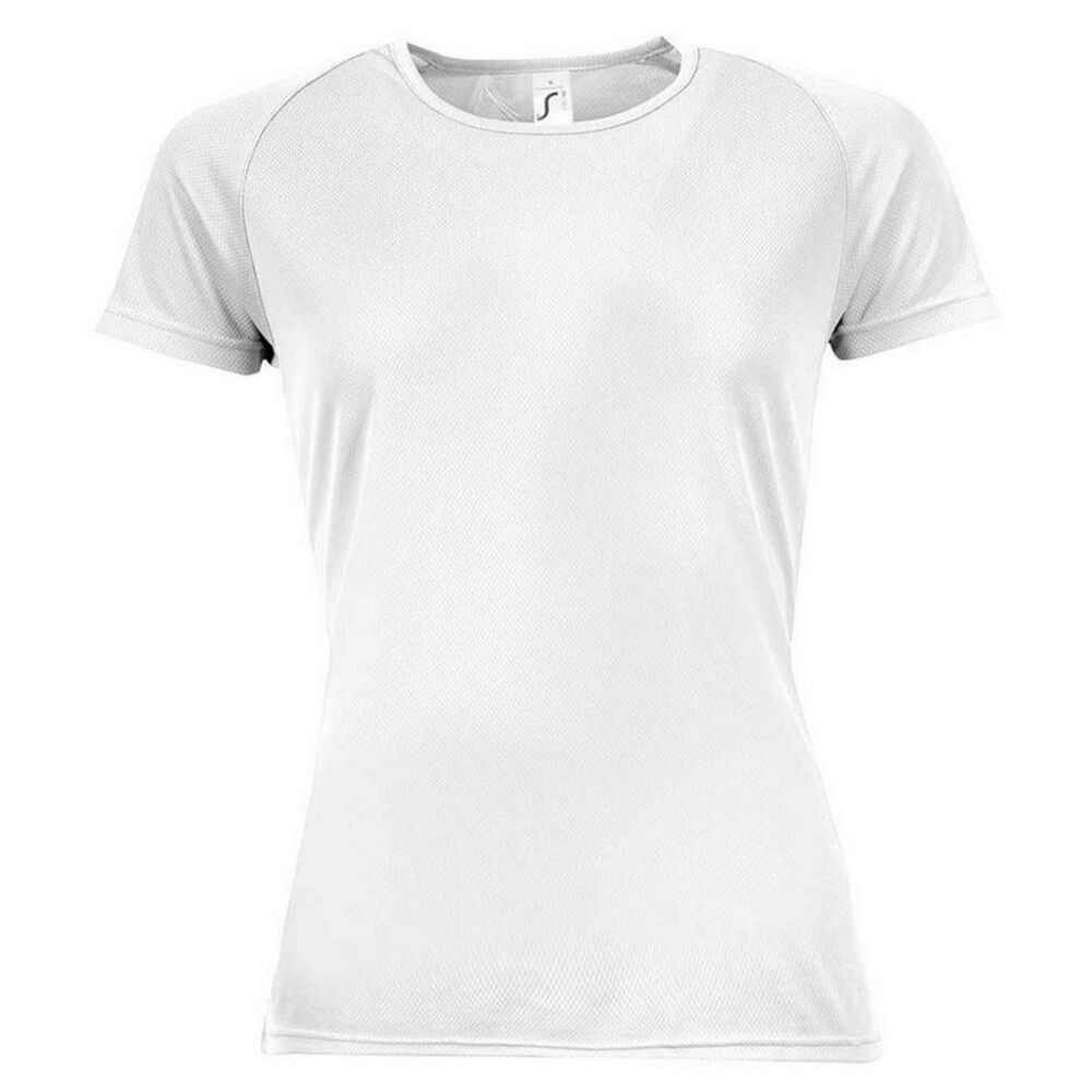 SOLS Womens/Ladies Sporty  T-Shirt / White